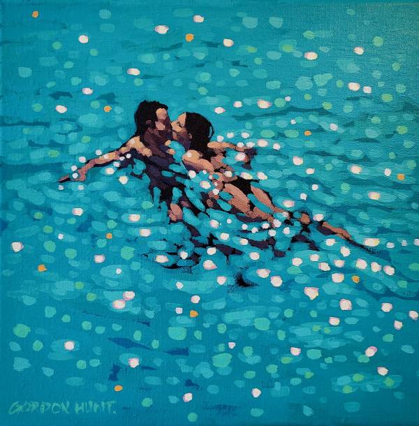 - Acrylic on Canvas, Painting by Gordon Hunt, measuring 30 x 30 cm (H x W) £360